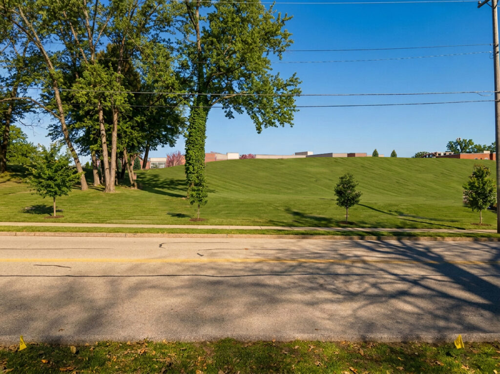 A rendering of the future St. Louis Children's and Camber Mental Health inpatient center viewed from Gore Avenue.